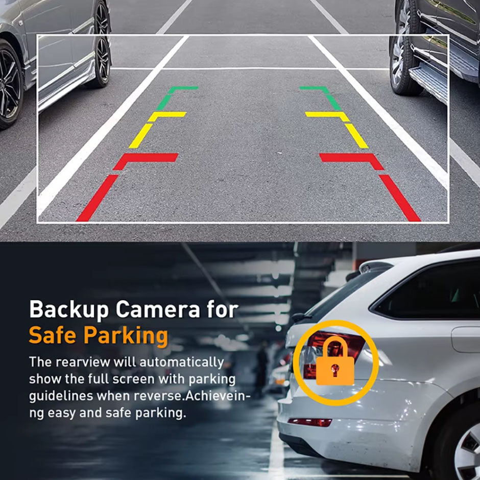 3-Channel Dash Cam 1080P Video Recorder