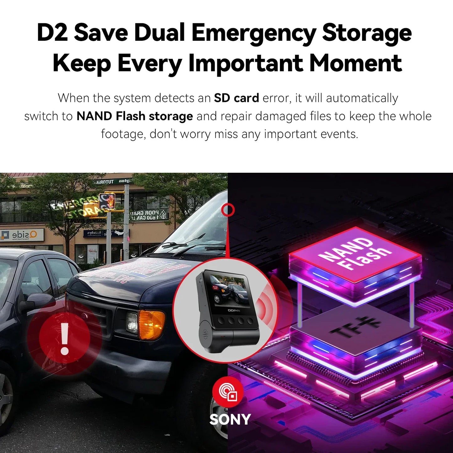 DDPAI Z50 2-Channel 4K Dash Cam