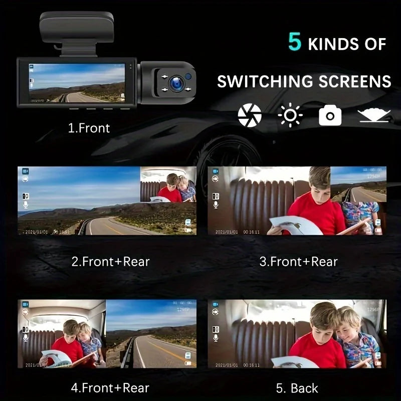 Dual 1080P WIFI Dash Cam