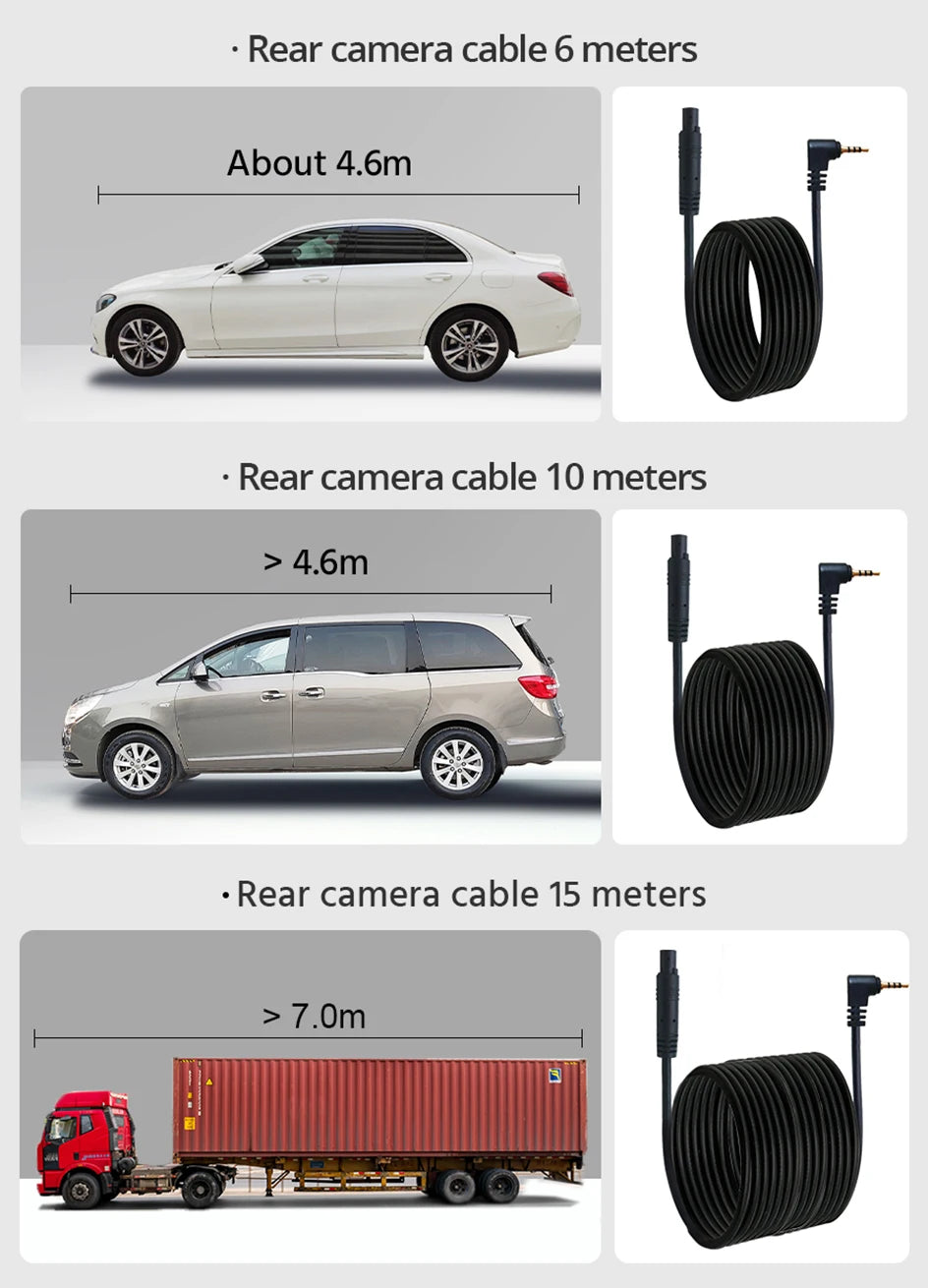 ACCEO A37 2.5K Mirror Dash Cam With Rear View Camera and WiFi support