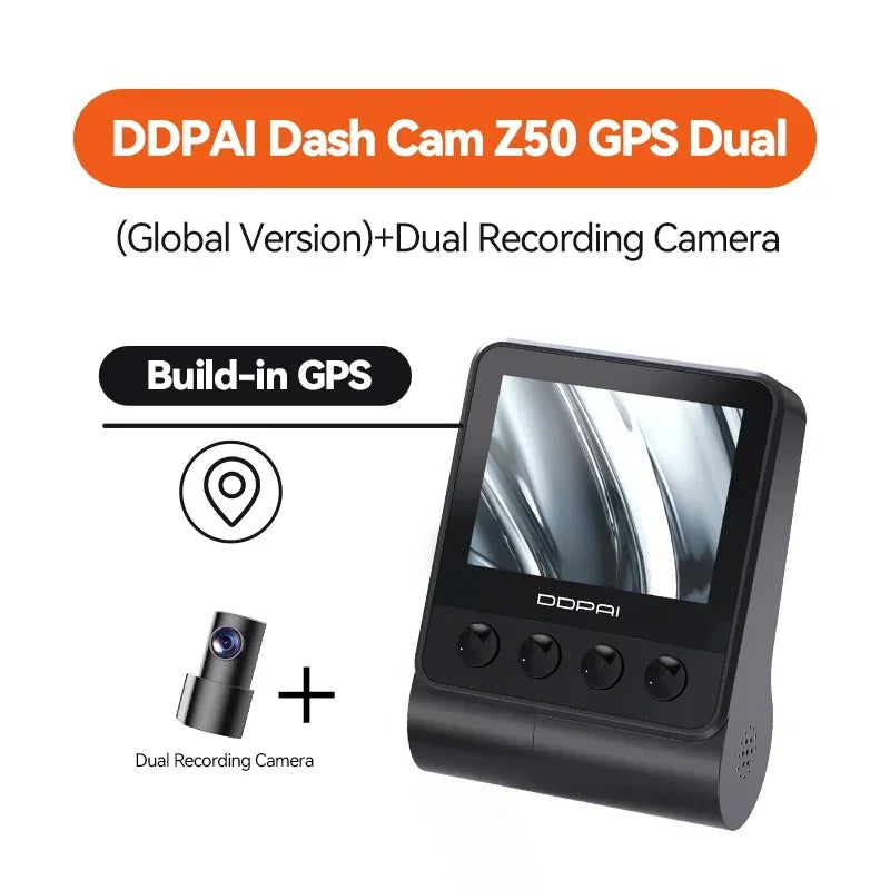 DDPAI Z50 2-Channel 4K Dash Cam