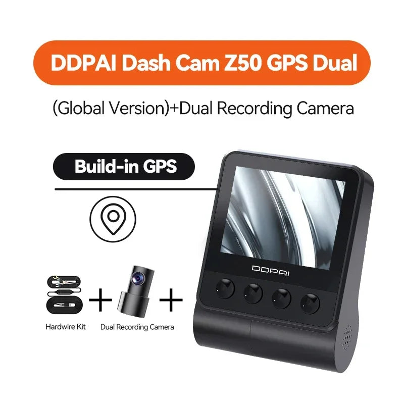 DDPAI Z50 2-Channel 4K Dash Cam