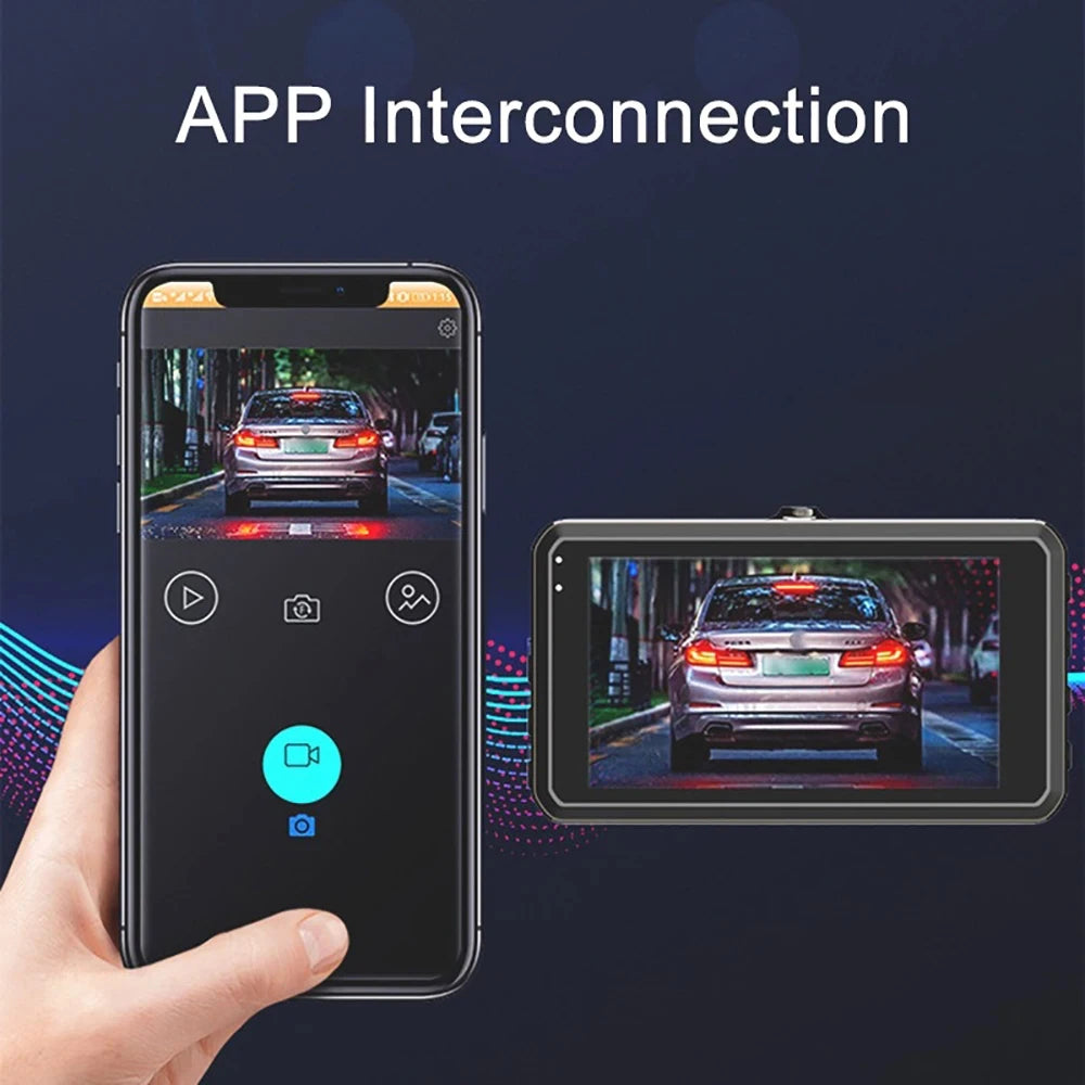 Dual 1080P WIFI Dash Cam