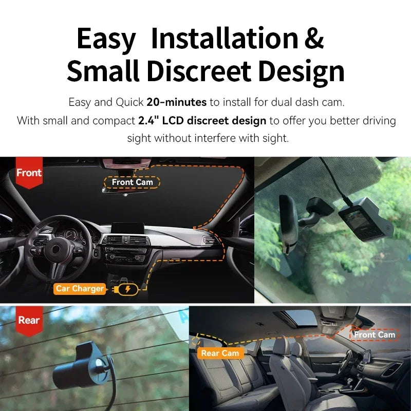 DDPAI Z50 2-Channel 4K Dash Cam
