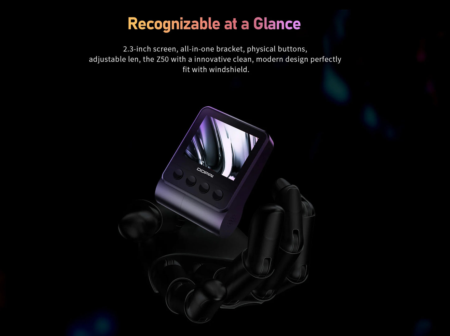 DDPAI Z50 2-Channel 4K Dash Cam