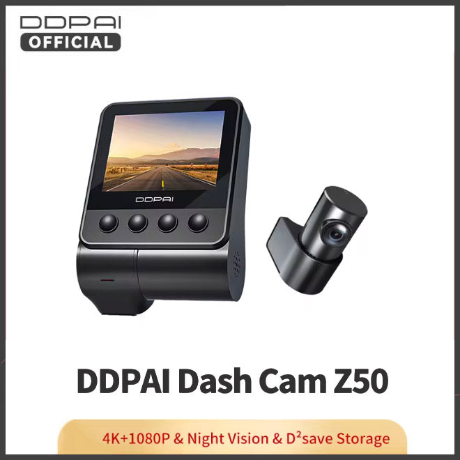 DDPAI Z50 2-Channel 4K Dash Cam