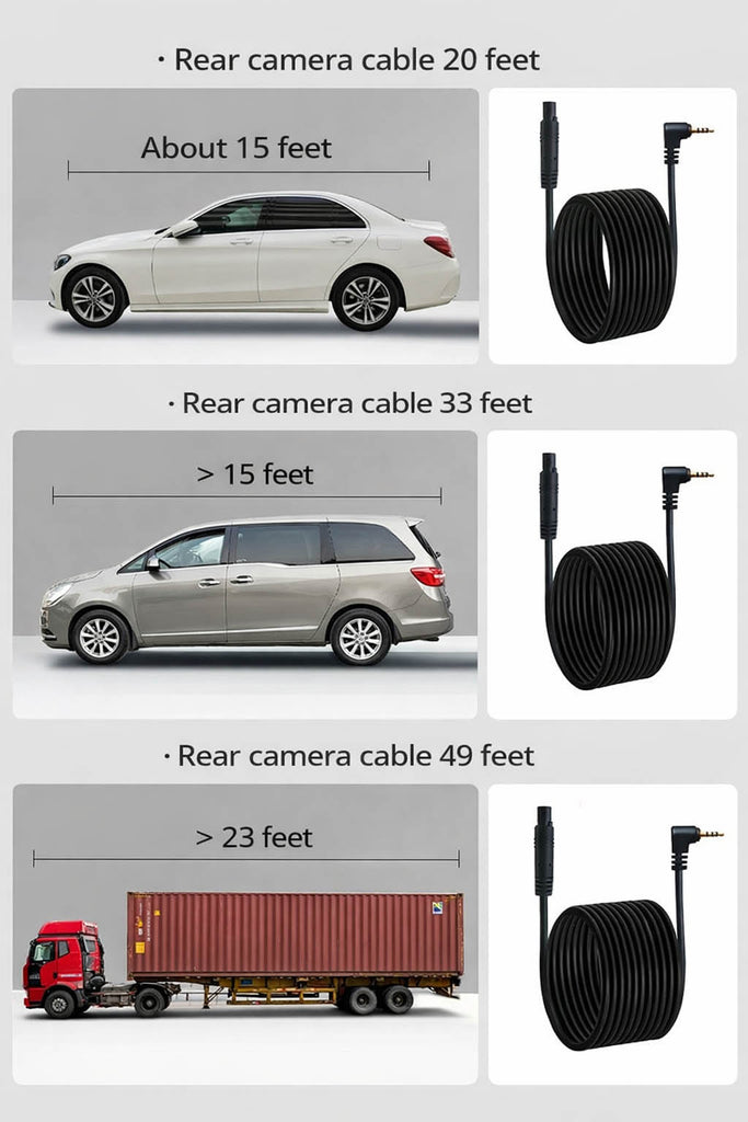 EyeOnRoads A37 2.5K Mirror Dash Cam | 10" IPS Touch Screen Dual DVR
