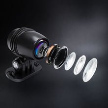 Load image into Gallery viewer, Eyeonroads M1 Motorcycle Dash Cam Dual 1080P, Built-in WiFi GPS, IP67 Waterproof, Night Vision, Support up to 128GB Card