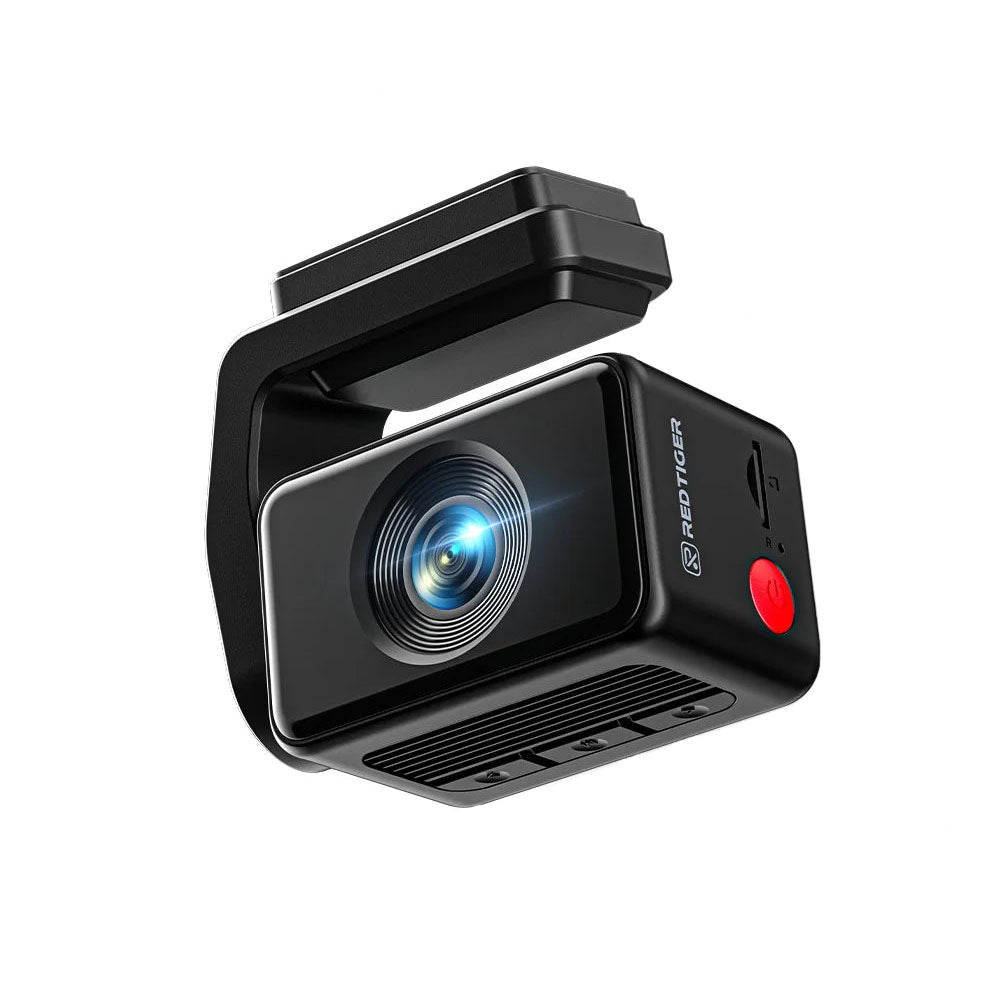 REDTIGER A4 4K Dash Cam | 4K/1080P Dual Cam 64GB Card