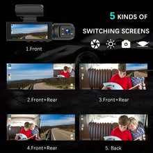 Load image into Gallery viewer, EyeonRoad E2P Dual 1080P WIFI Dash Cam