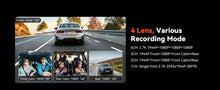 Load image into Gallery viewer, Vantrue N5 4 Channel DashCam  WiFi 360°