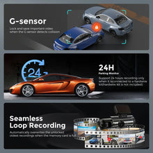 Load image into Gallery viewer, EyeonRoad E2P Dual 1080P WIFI Dash Cam