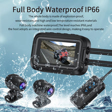 Load image into Gallery viewer, Eyeonroad M1 Dual 1080P Motorcycle Dash Cam