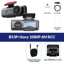 Load image into Gallery viewer, EyeonRoad 2-Channel 4K UHD Dash Cam with GPS and WiFi support