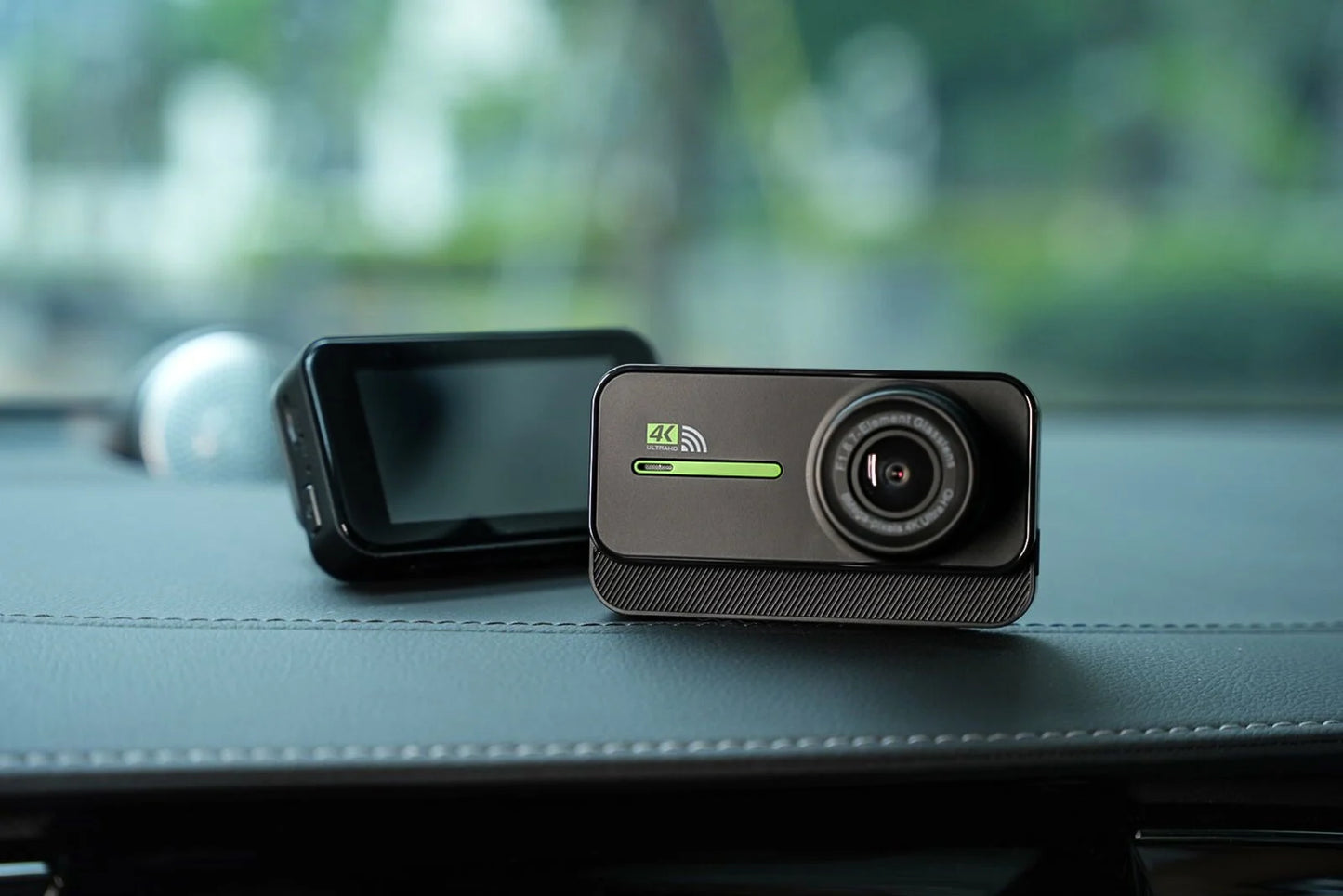 EyeOnRoads R4 4K Dual Dash Cam with Wi-Fi & Night Vision