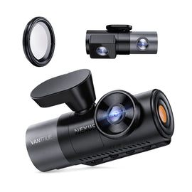 Vantrue N5 Revolutionary 4-Channel Dash Cam, 360° Coverage, WiFi, STARVIS 2 Night Vision