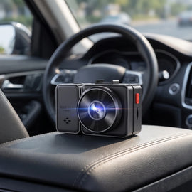 Vantrue Element 2 (E2) 2.7K Dual Dash Cam with 5GHz Wi-Fi & GPS