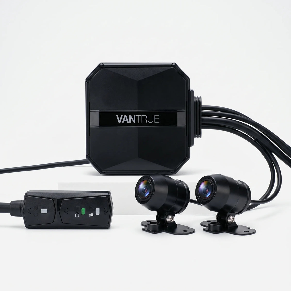 Vantrue F1 4K Dual Motorcycle Dash Cam with GPS & Wi-Fi