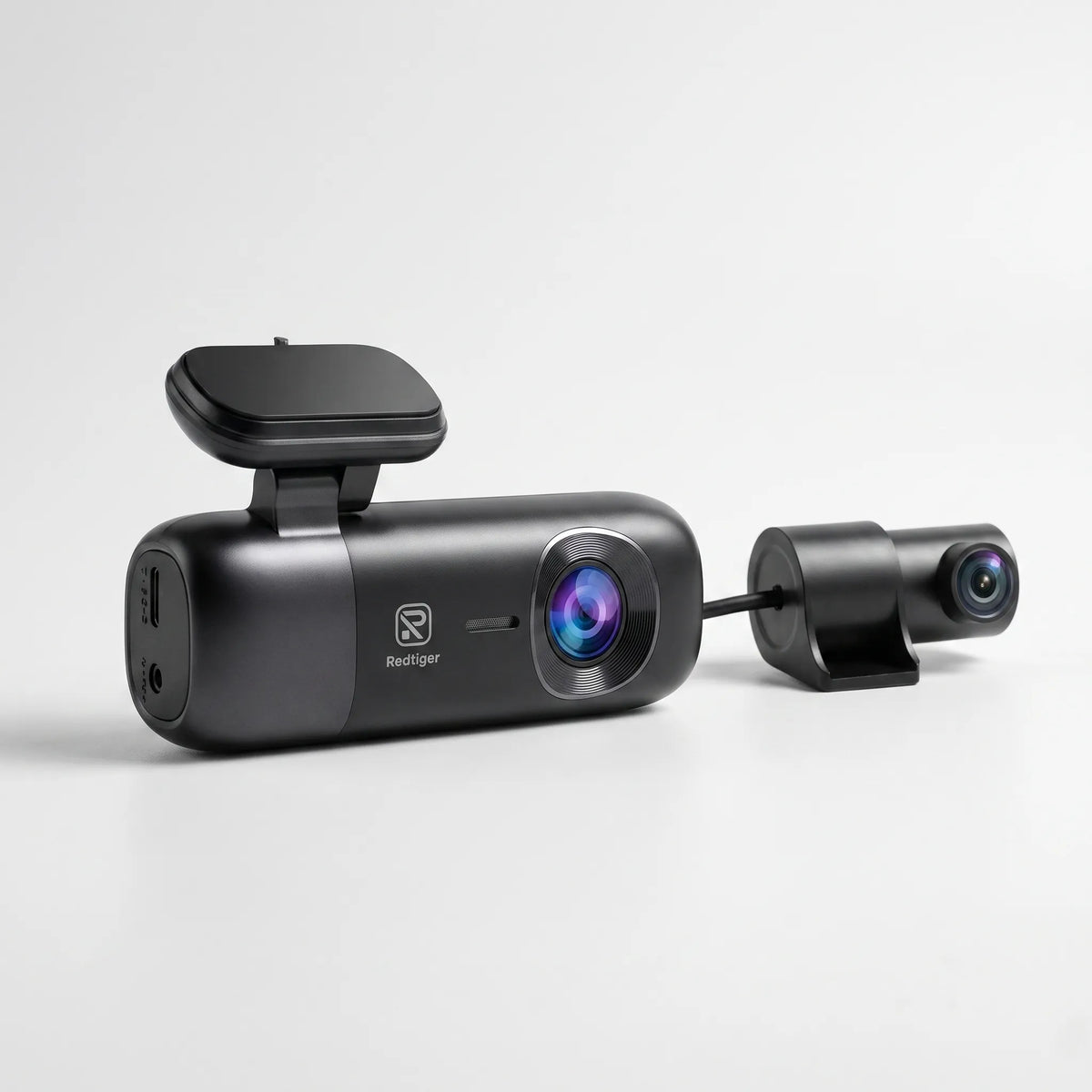 REDTIGER F9 4K Dash Cam | 4K/1080P Dual Cam, WiFi GPS & 32GB Card